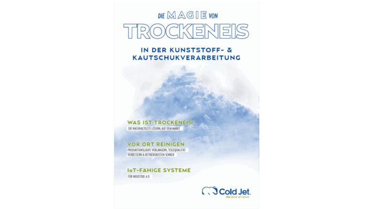Die Magie von Trockeneis in der Kunststoff- & Kautschukverarbeitung