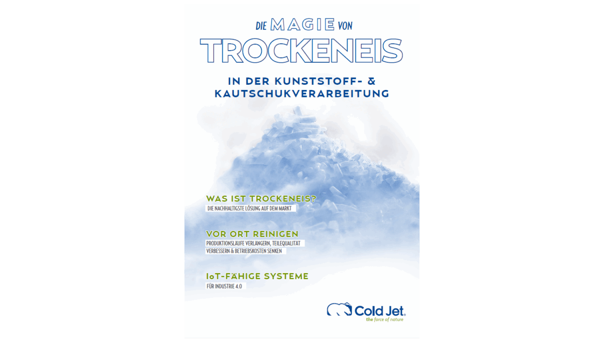 Die Magie von Trockeneis in der Kunststoff- & Kautschukverarbeitung