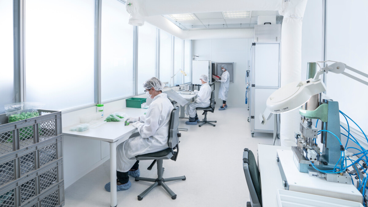 Reinraumfertigung ISO Klasse 8