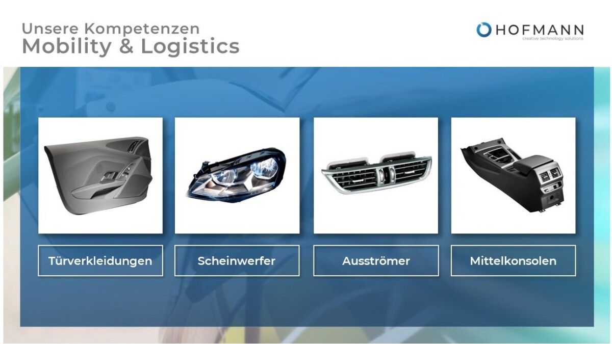 Unsere Kompentenz – Mobility & Logistics
