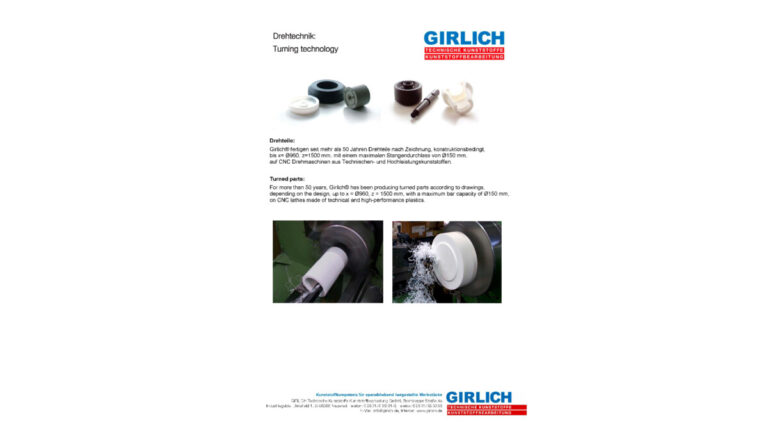 Girlich® Drehteile