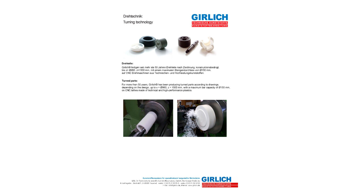 Girlich® Drehteile