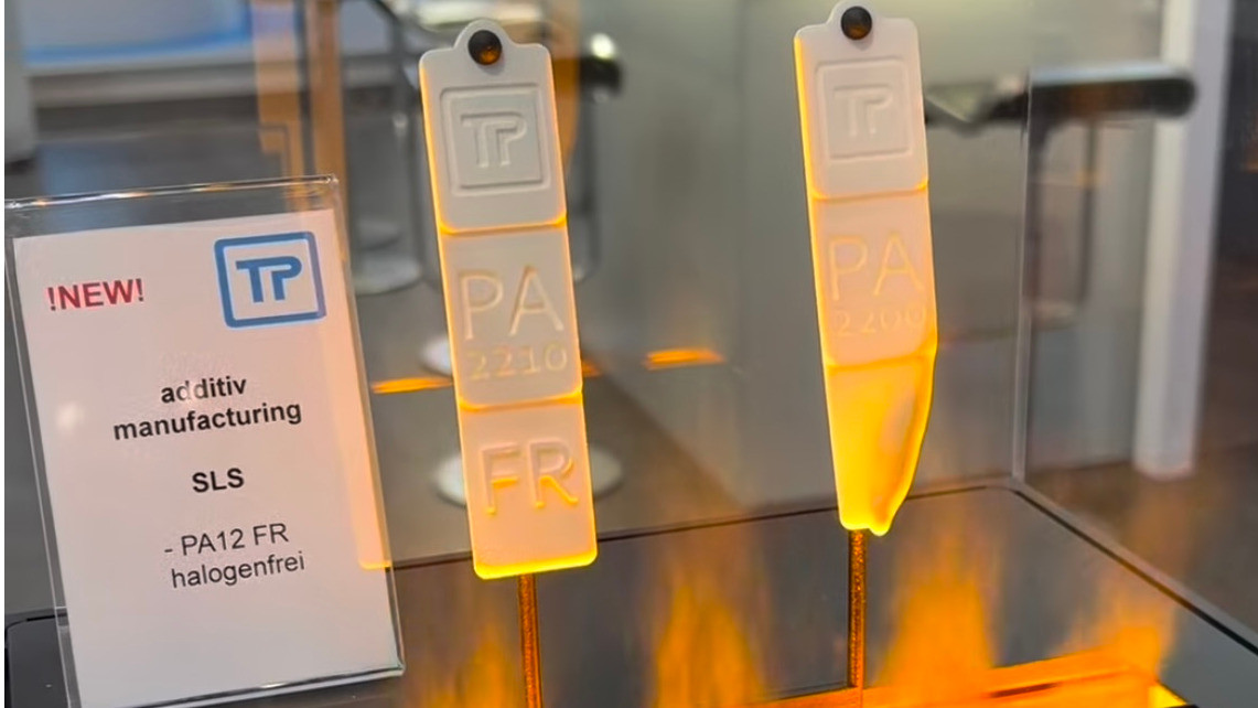 SLS Material 2210 FR mit Brandschutzklasse V-0