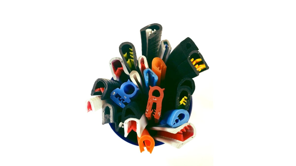 Kantenschutzvielfalt- PVC, TPE, EPDM, Silikon