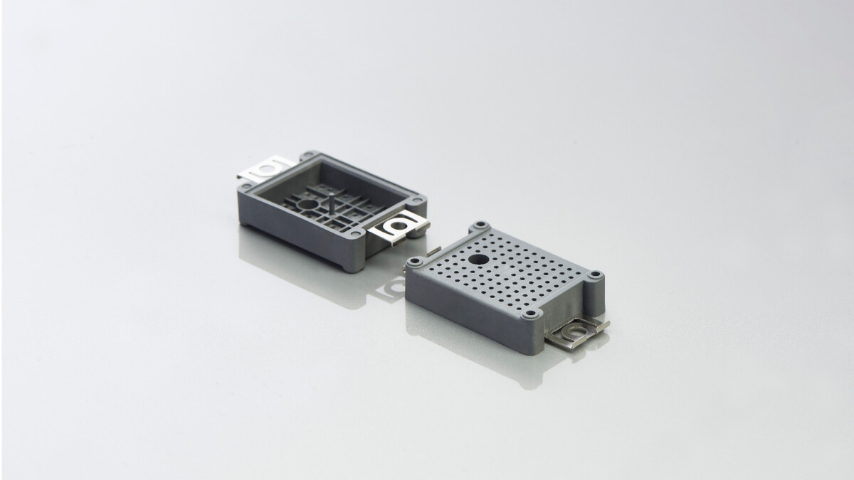 Hybridbauteile Edelstahl-Kunststoff