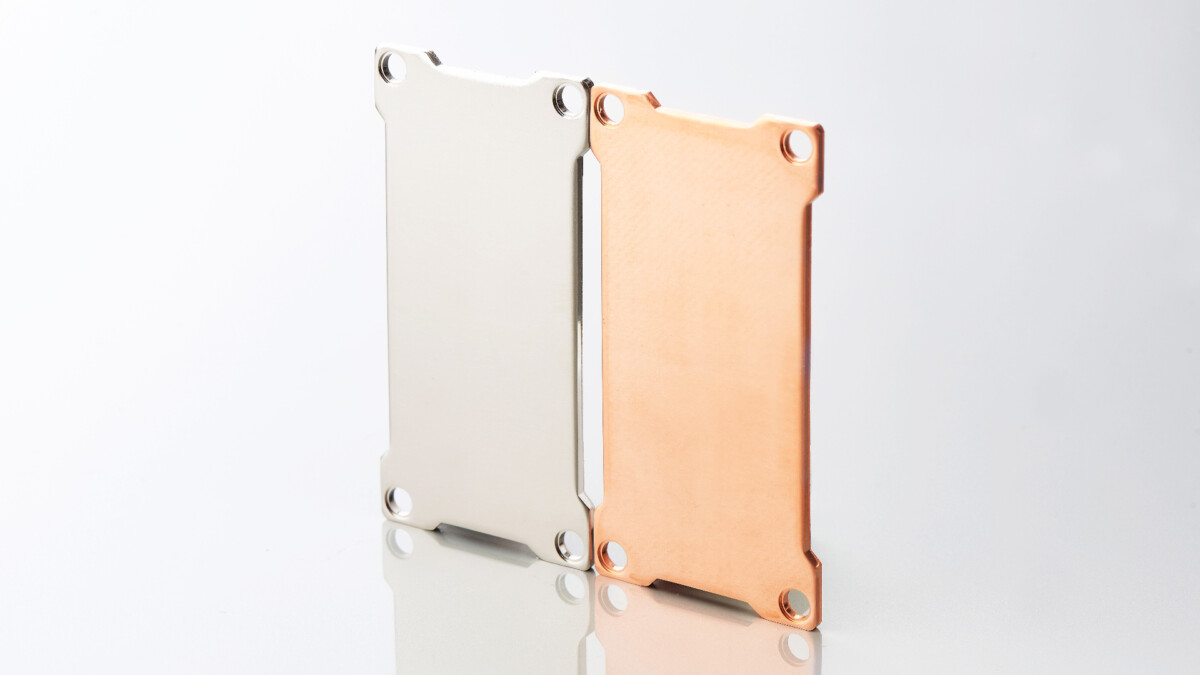 Kupfer Bodenplatten mit Beschichtung