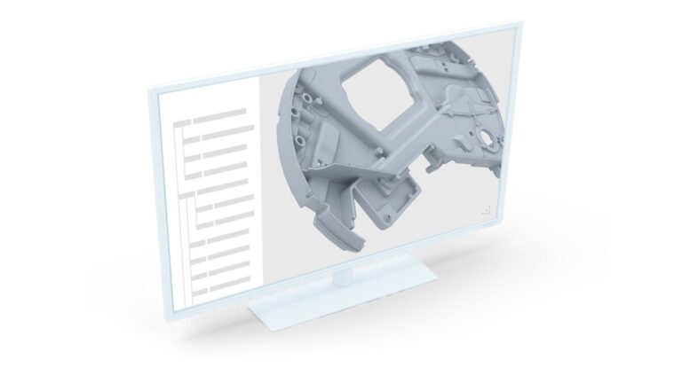 Bauteilkonstruktion: Effizient und präzise durch CAD- und PMI-Daten