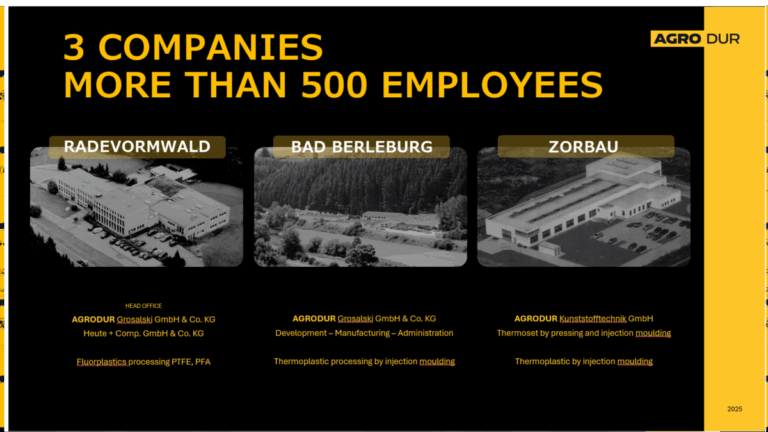 3 Companies, more than 500 Employees