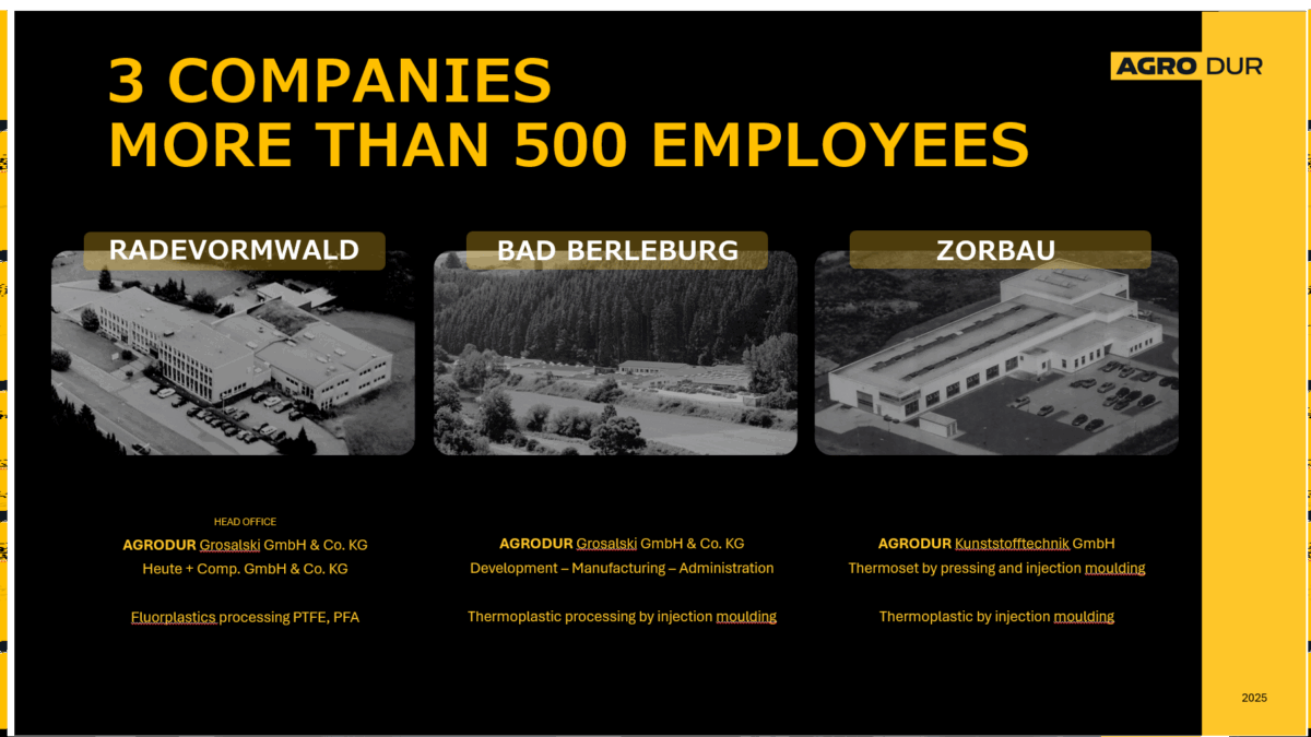 3 Companies, more than 500 Employees