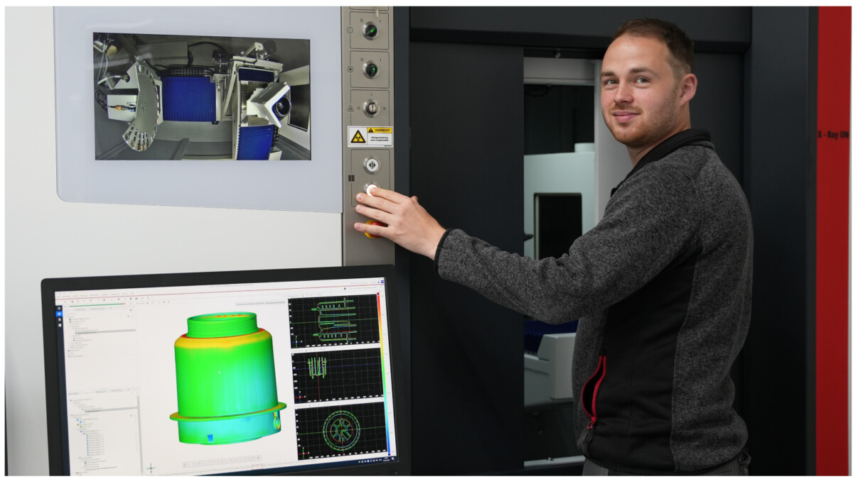 Unser industrieller Computertomograph