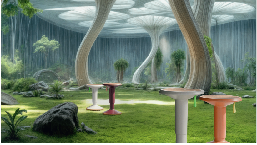 ECO UP Sitzhocker aus ARBOBLEND