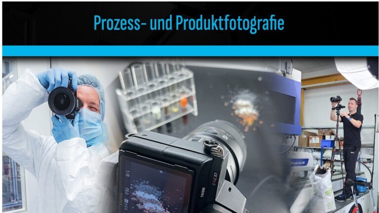 Industrielle Fotografie für Prozesse und Produkte