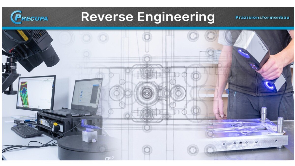Reverse Engineering / Datenrückführung, Erstellung von 3D Daten
