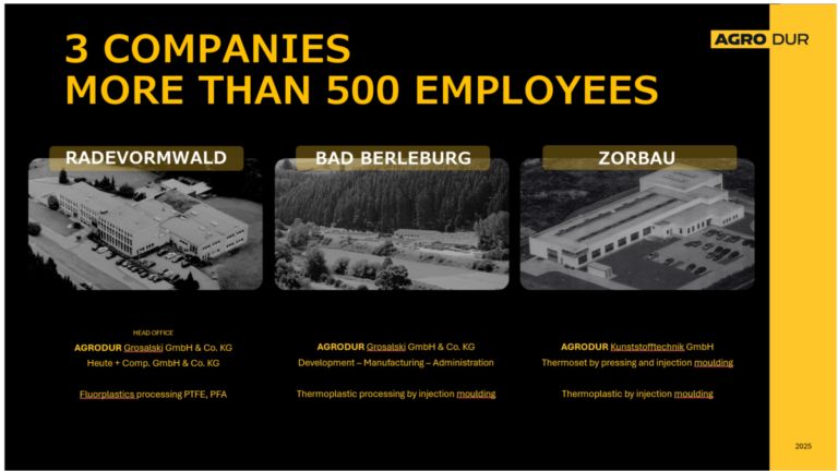 3 Companies, more than 500 Employees
