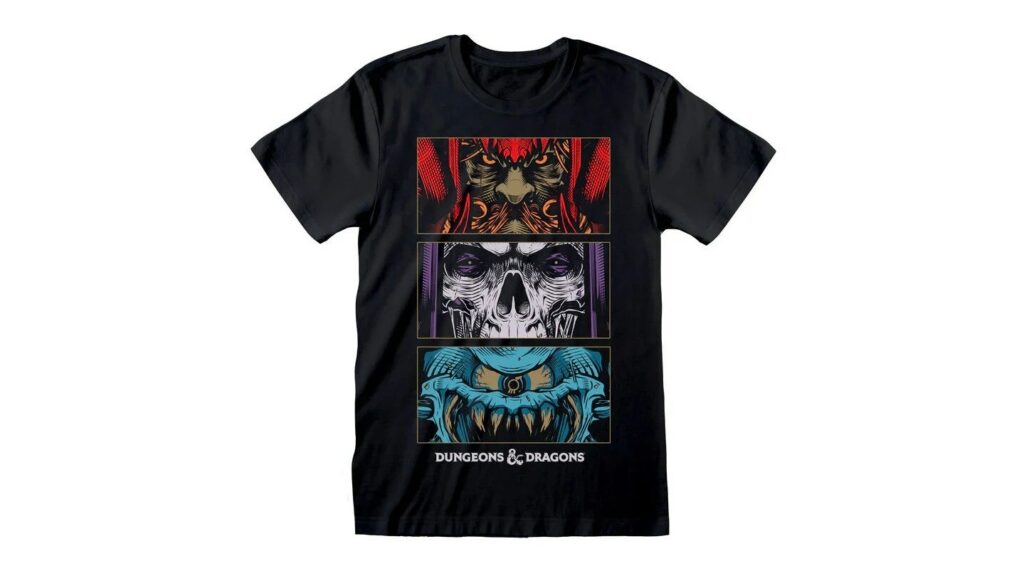 DUNGEONS AND DRAGONS – GUIDEBOOKS – T-SHIRT