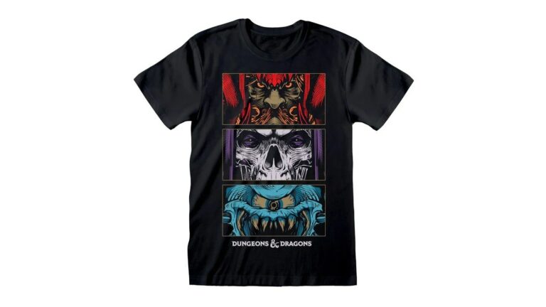 DUNGEONS AND DRAGONS – GUIDEBOOKS – T-SHIRT