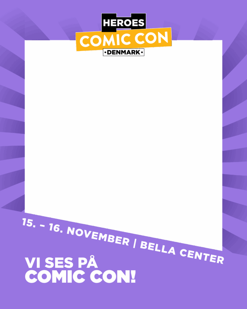 Vi ses på Comic Con Instagram post ramme