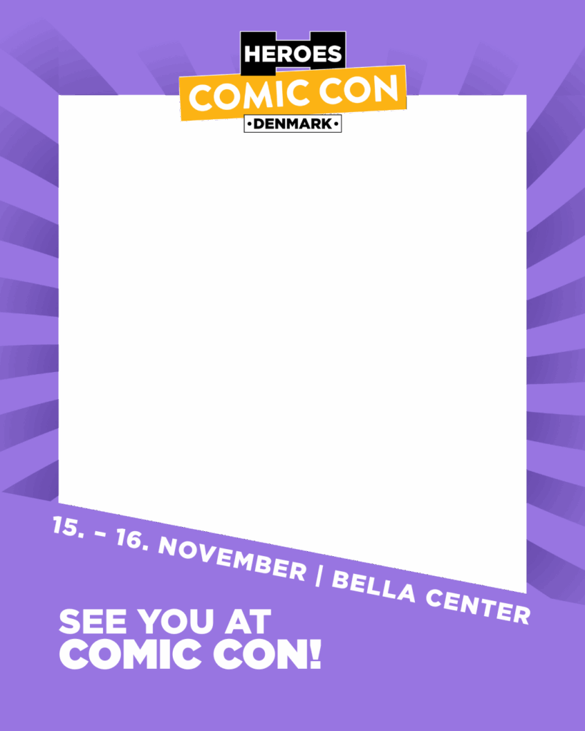 Vi ses på Comic Con Instagram post ramme