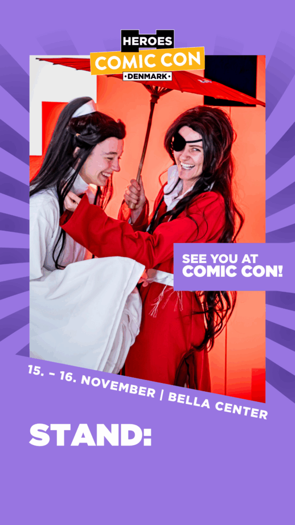 Vi ses på Comic Con Instagram post ramme