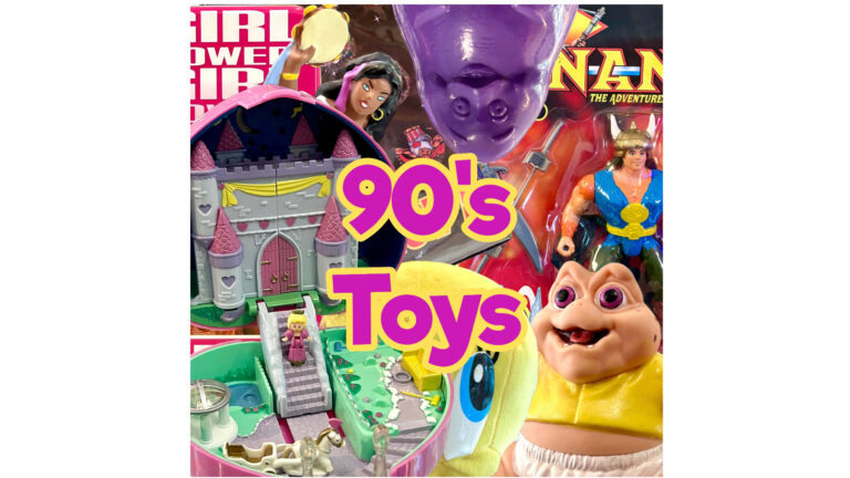 Vintage Toys & Merch from the 90’s!