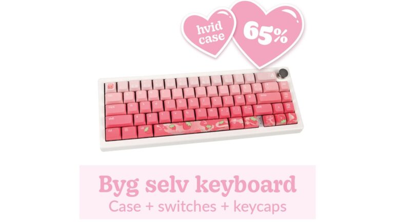 60% størrelse | Custom byg-selv-keyboard