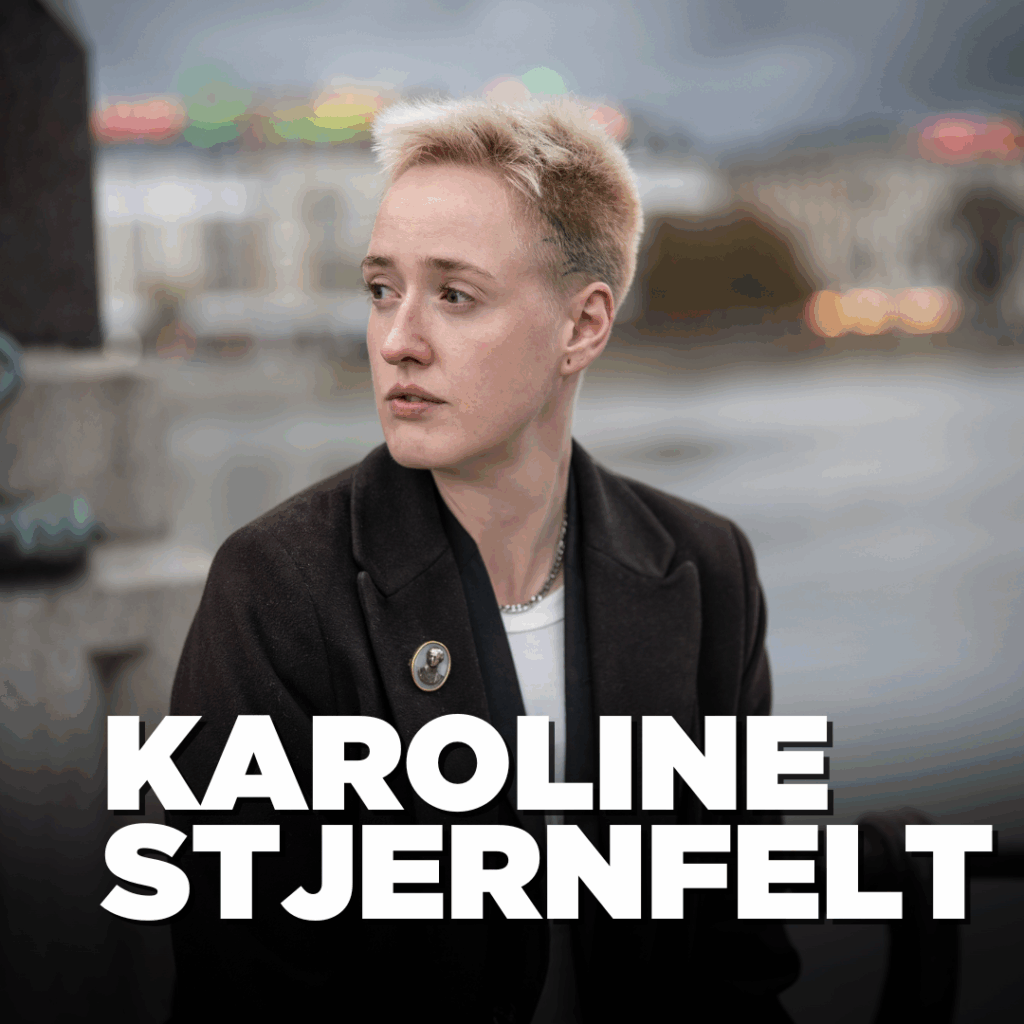 Portrait of the illustrator Karoline Stjernfelt