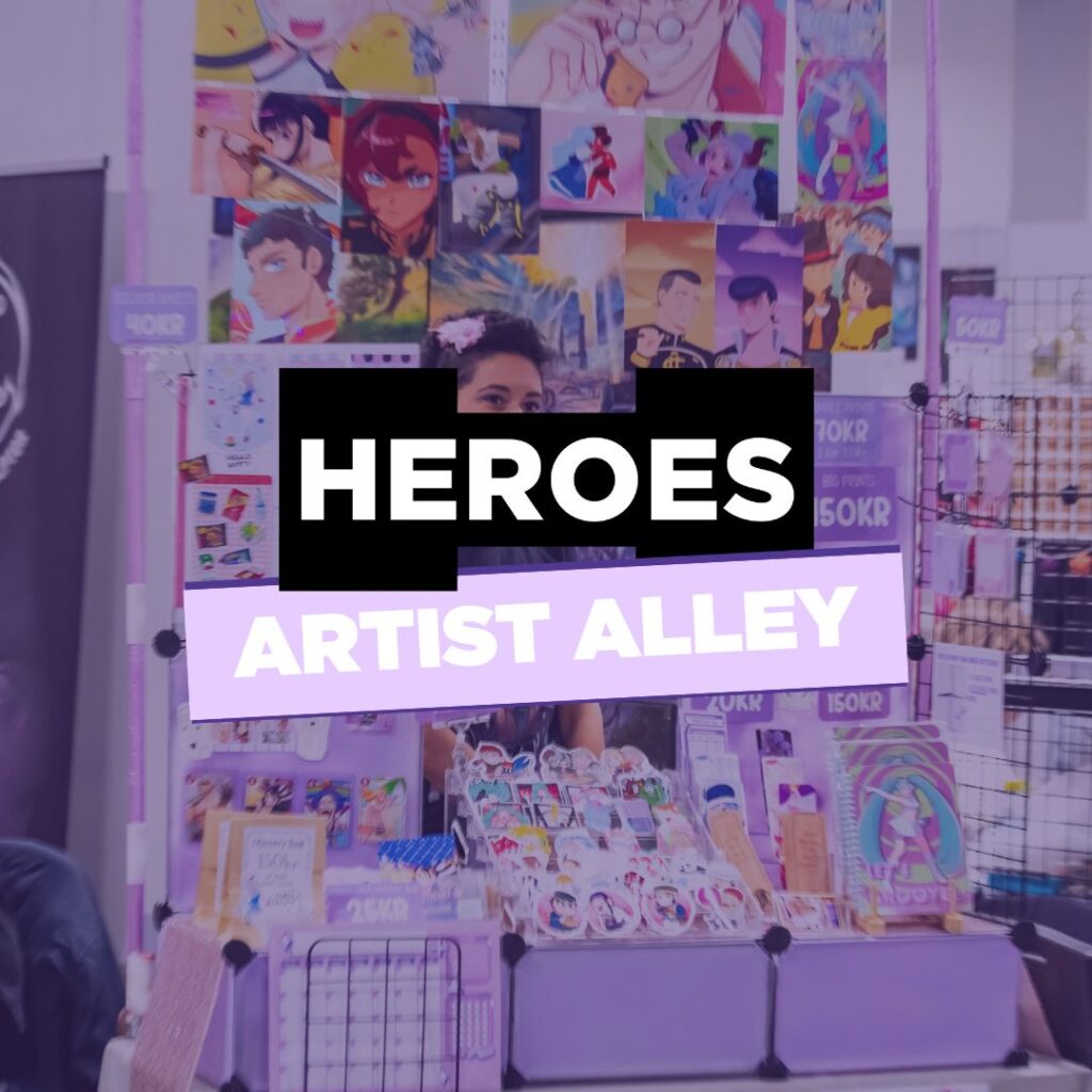 Heroes Artist Alley logo
