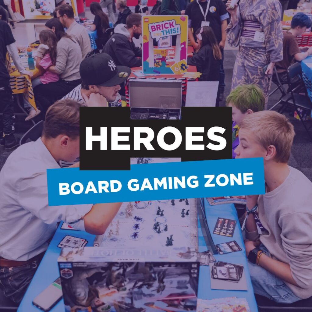 Heroes Board Gaming Zone logo