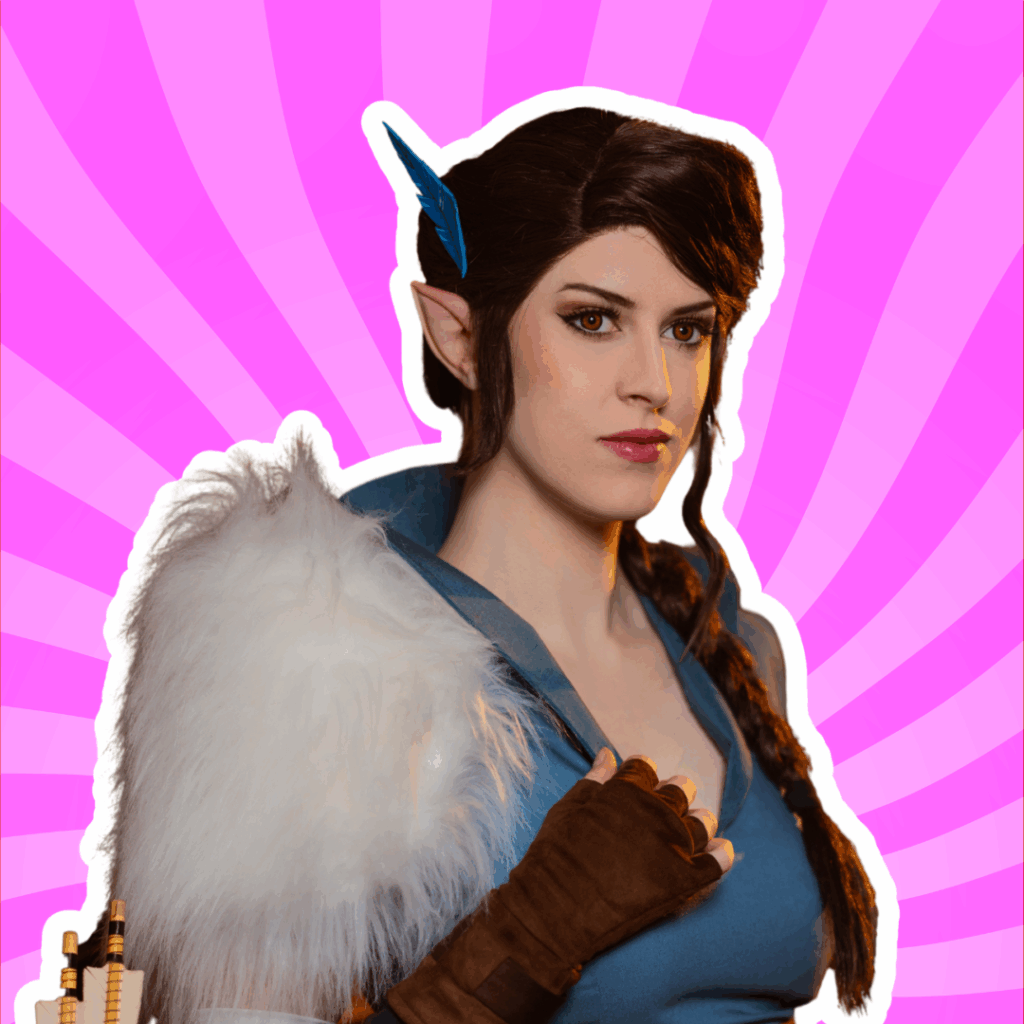 Promotional image of the cosplayer Sabaku