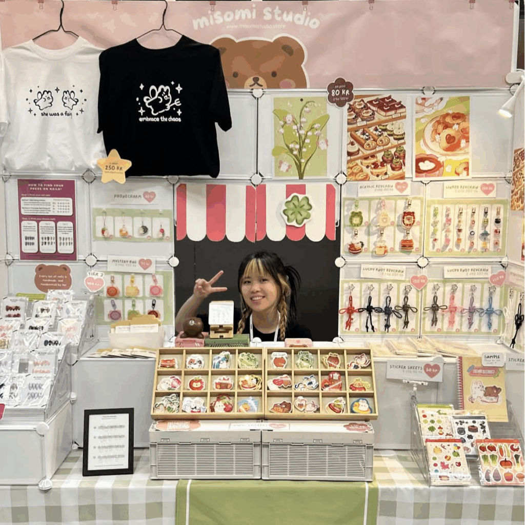 Promotional image for the booth of Misomi Studio