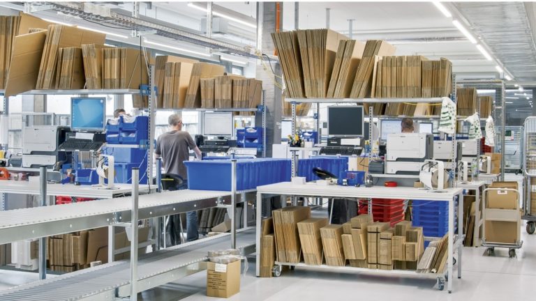ERGO-line: Das Arbeitsplatzsystem für jeden modernen Logistik- und Lager-Betrieb