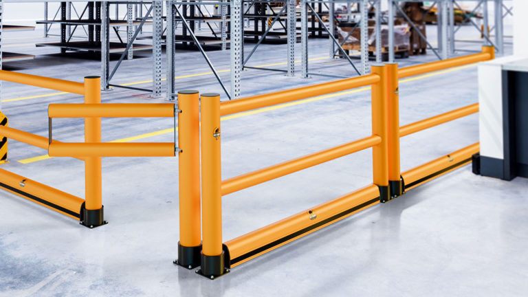 Rack-Mammut® Bodenbarriere