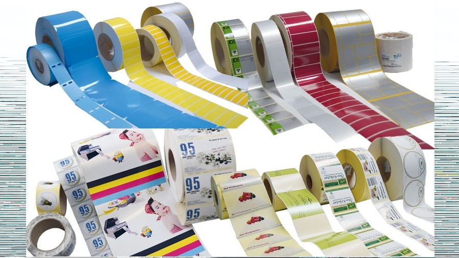 Etiketten aus eigener Herstellung