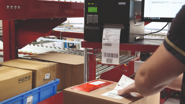 Versandstartersets für den Etikettendruck