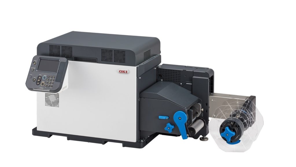 Pro1050 – professional toner label printing including white toner