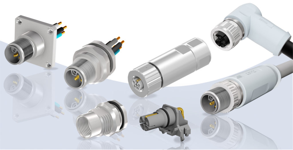 Power also for miniaturized interfaces – Series M12x1 L-coding