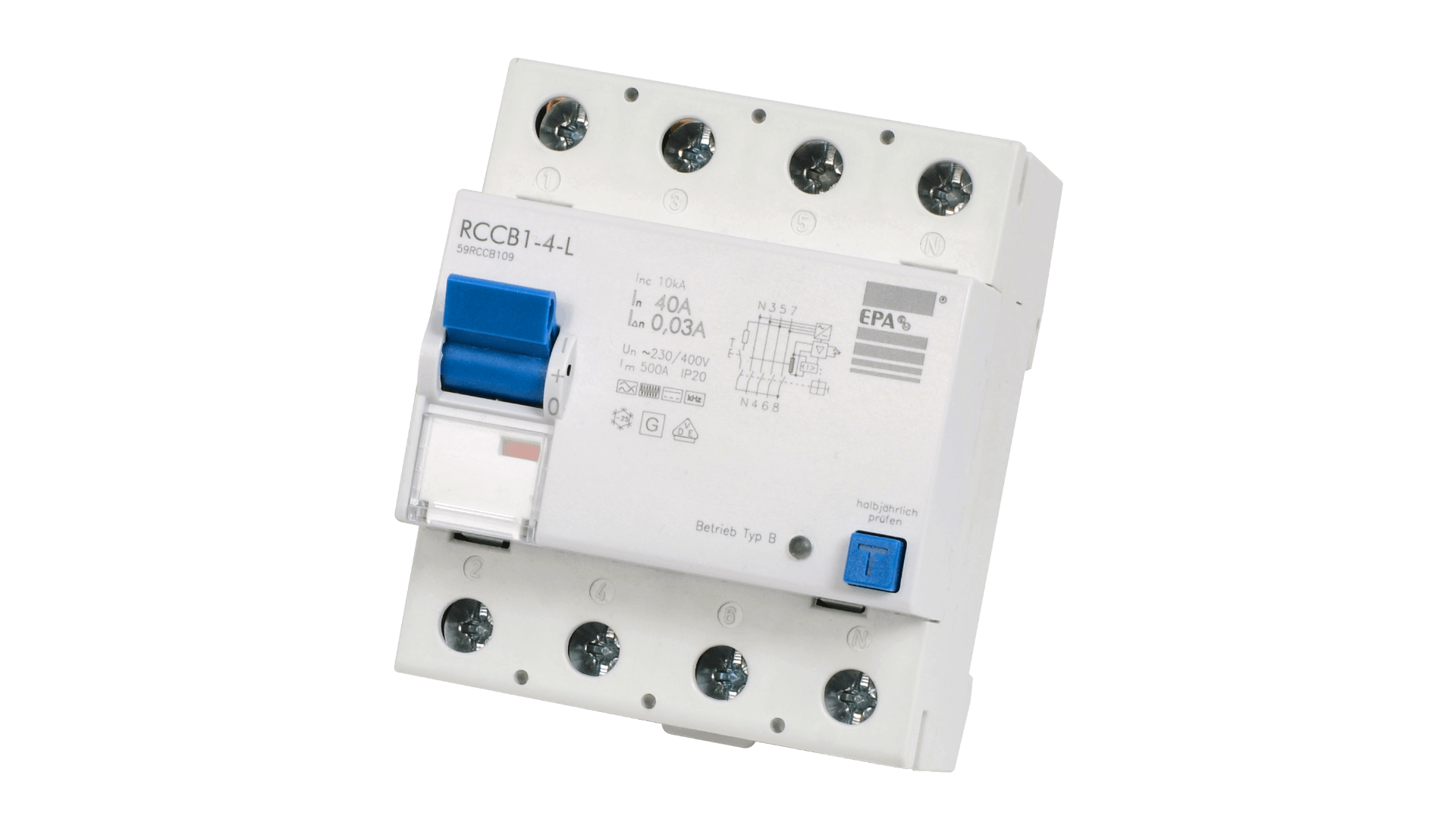 EPA RCCB type B / B+ – EMPACK Messe DE