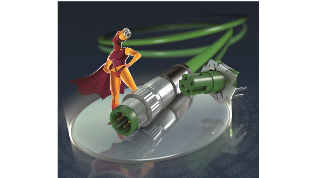 M8 D- und P-kodiert Ethernet Steckverbinder