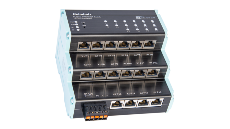 FLEXtra PROFINET-Switch 16-Port, managed, 10/100/1000MBit