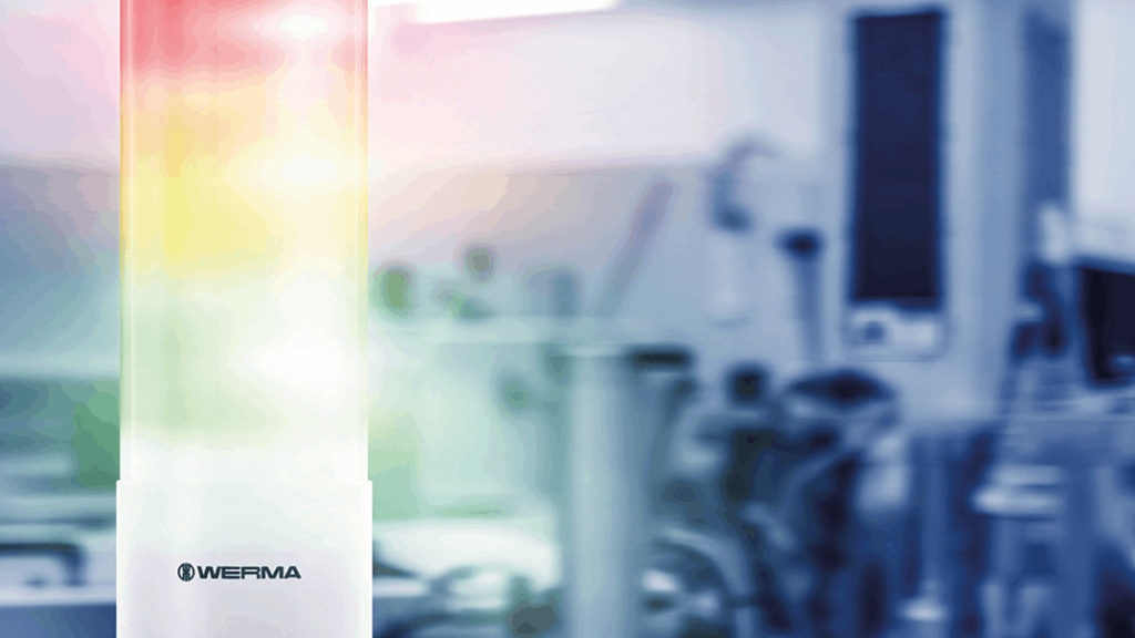 LED signal tower eSIGN – now also in white!