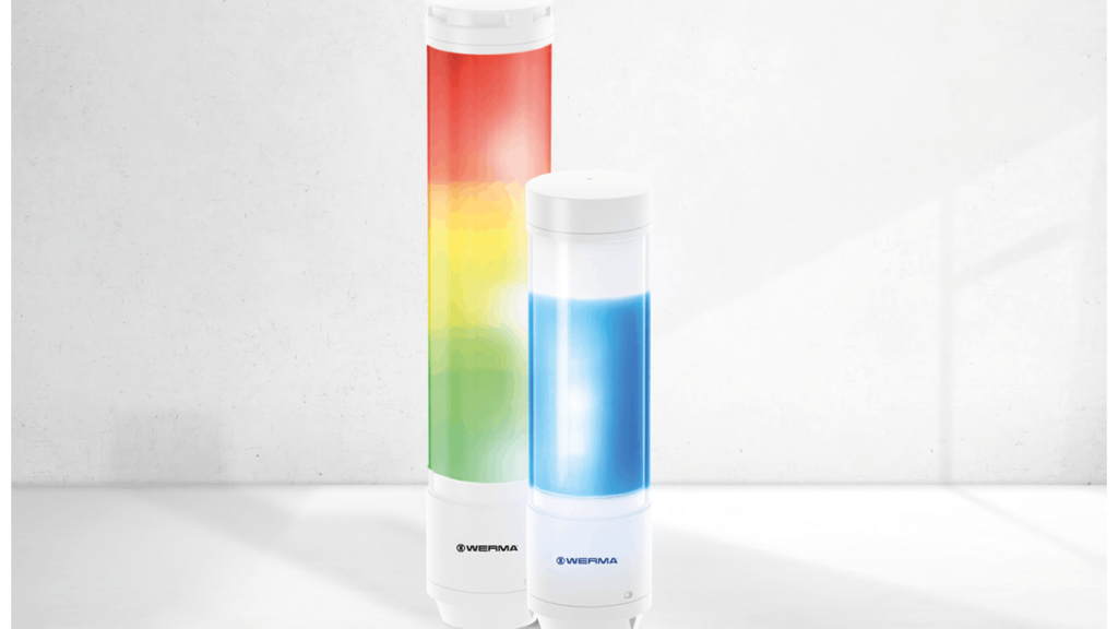 LED-Signalsäule eSIGN – jetzt auch in weiß!