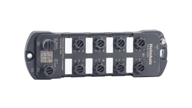 Industrial Ethernet-Switch 8-port, unmanaged, 10/100 Mbit, IP67
