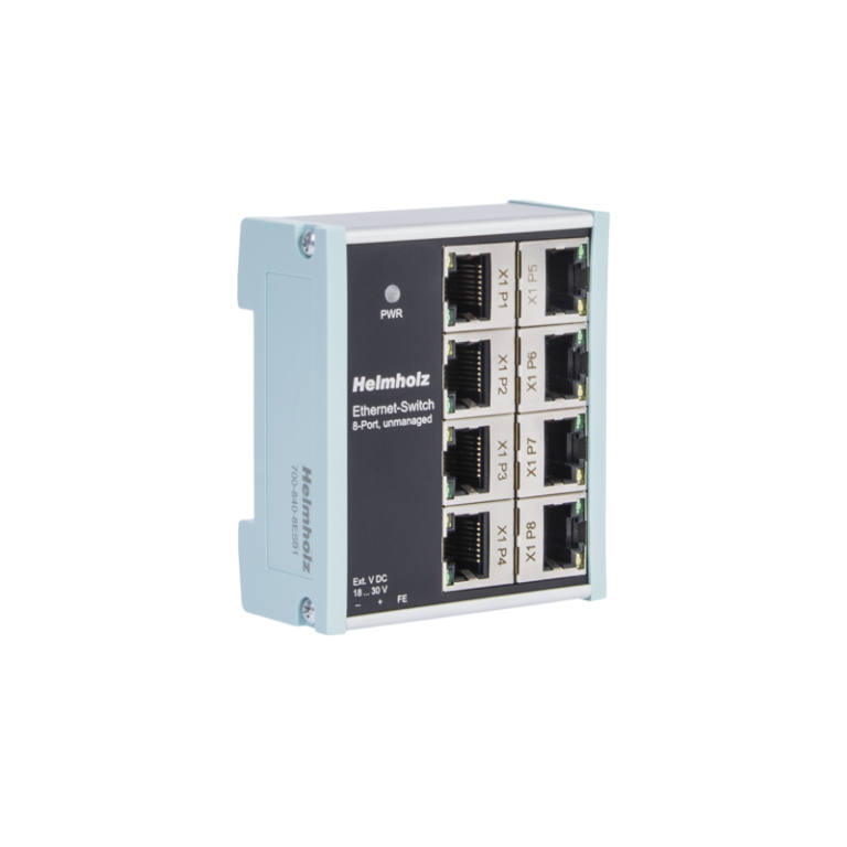 Industrial Ethernet-Switch 8-port, unmanaged, 10/100Mbps