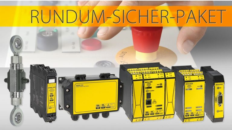 Sicherheitssteuerung SCU-DR: Jetzt TÜV-zertifiziert für Anwendungen gemäß SIL3