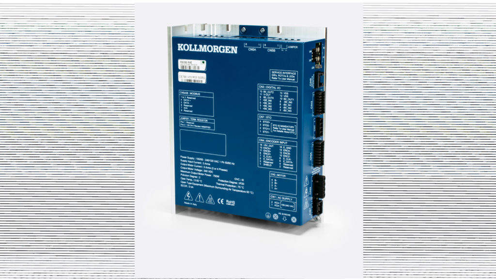 Kollmorgen introduces the P80360 stepper drive with closed-loop position control