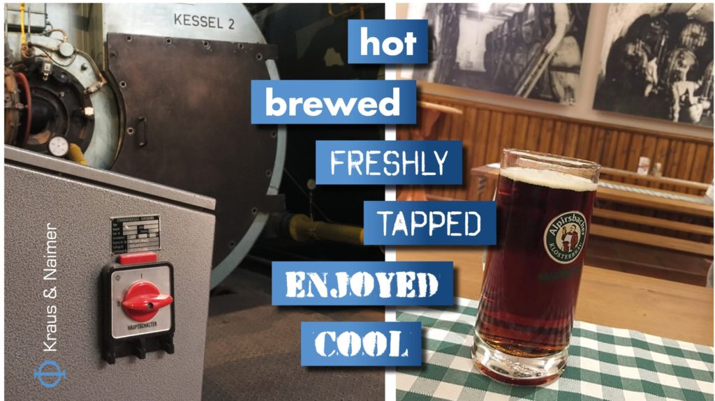 Hot brewed, freshly tapped, enjoyed cool