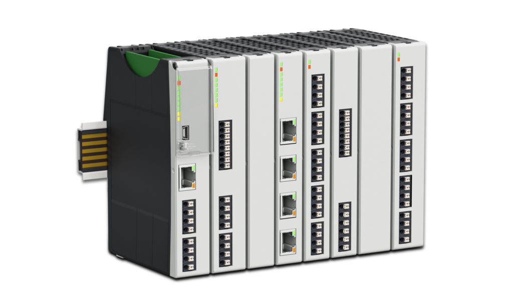 Full functionality at the front of the enclosure