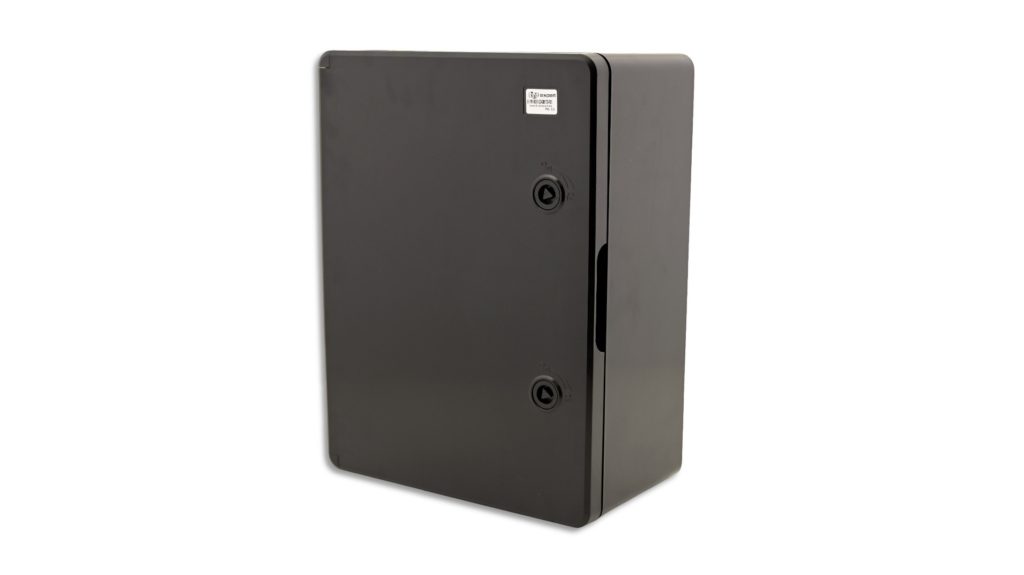 ABS plastic control cabinet enclosures FLEET series black by BOXEXPERT