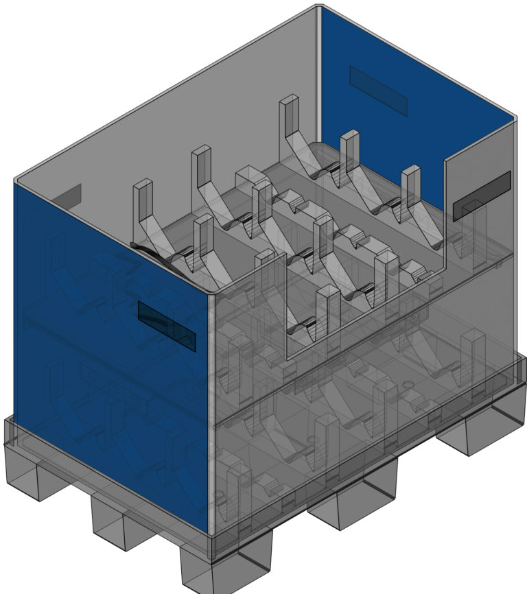 Transportbehälter und Mehrweglösungen