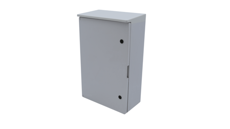 ABS plastic control cabinet enclosures FLEET series gray with rain canopy by BOXEXPERT